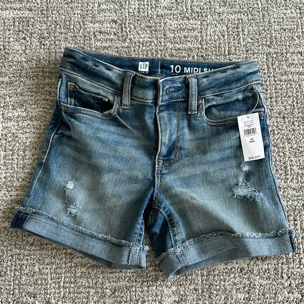 Gap kids slim midi shorts